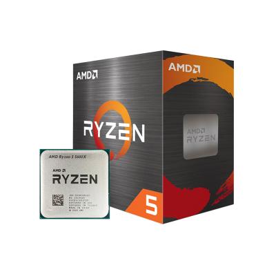 China Used and New Original AMD AM4 5 Desktop 5600X CPUs For I5-11600K I9-9900X Gaming Desktop Comparable CPU for sale