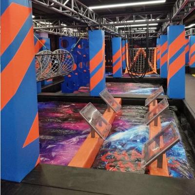 China Bring happiness fun ninja warrior high quality indoor obstacle course with manufacture price for sale