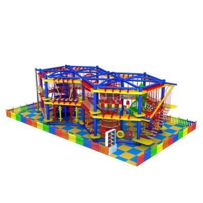 China Bring The Happiness High Level Adventure Outdoor And Indoor Rope Course For Kids for sale