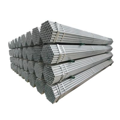 China Structure Pipe BS1387 Carbon Steel Pipe Price List / 1.5 Inch Galvanized Pipe for sale