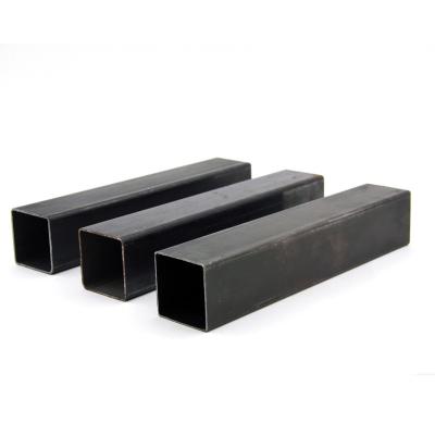 China Liquid Pipe Q235 Q345 Welded Erw Ms. Square Steel Pipe /Rectangular Mild Carbon Steel Pipe /Black Steel Tube for sale