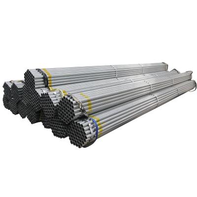 China Structure Pipe 24.5mm Galvanized Steel Tubes for sale