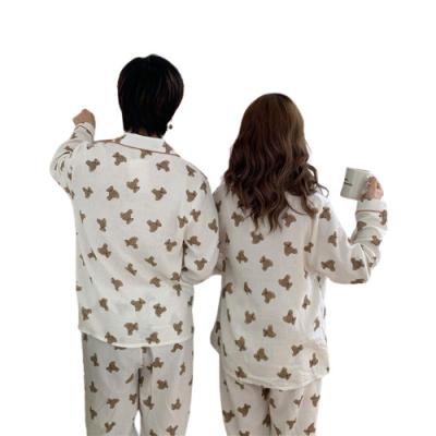 China 2022 Hot Selling Wholesale QUICK DRY Couples Pajamas Set Sexy Women Pajamas for sale