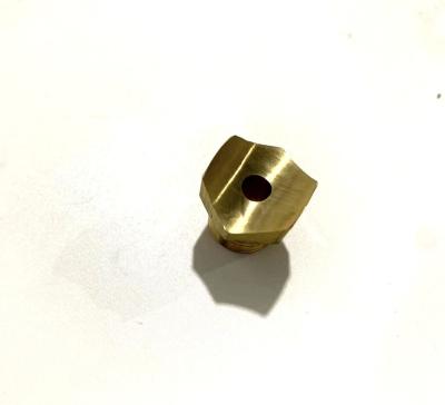 China Aluminum Brass Female / Male Hex Reducing Bushing Brass Fabrication Parts Customization Service for sale