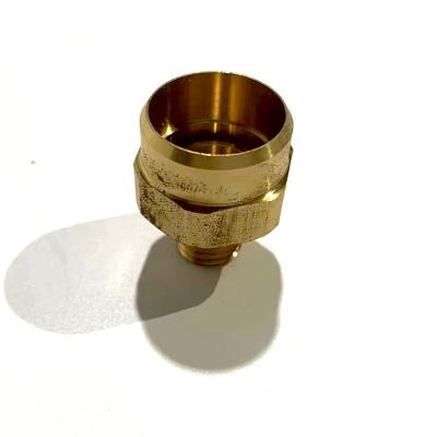 China Customized Brass Aluminum Faucet Cartridge Brass Connector For Kitchen Faucet for sale