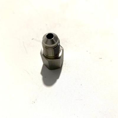 China Hex Connector Aluminum Part Stainless Steel Connector Machining Adapter Fittings for sale