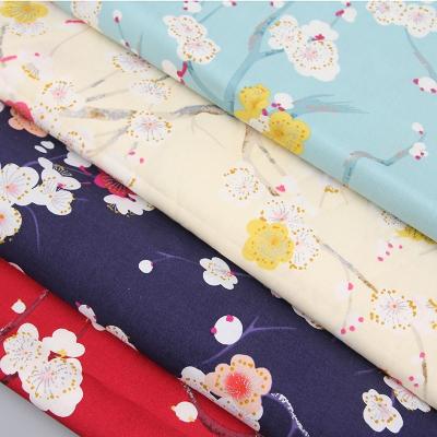 China Plain Polyester Cotton Blend Fabric For Pocketing Lining 45x45 for sale