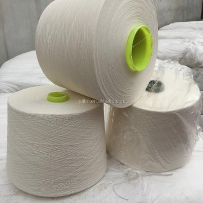 China Abrasion-Resistant TC 45s Unbleached Cotton Blended Polyester Yarn for sale