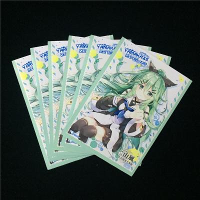 China 66x91mm Standards Printing Opp/vmpet/cpp Custom Card Sleeves For Tcg for sale