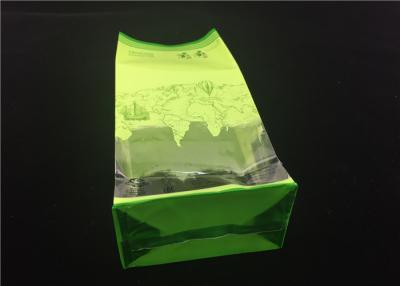 China 40 Micron Square Bottom Cellophane Bags Heat Seal Candy Cross Bottom Bags for sale