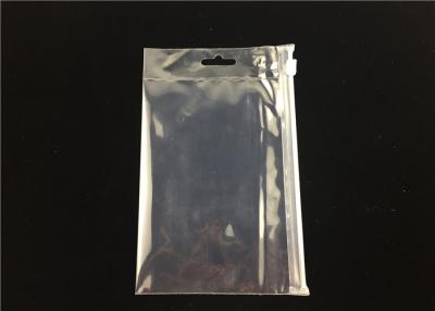 China Sliding Block Zipper Packing Poly Bags Clear Polyethylene Material 4 Mil for sale