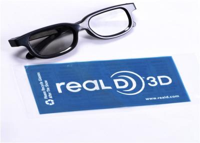 China Food Grade FDA Packing Poly Bags Plastic Ldpe Packing For Real 3d Glasses Package for sale