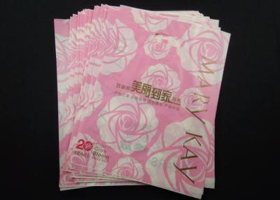 China Custom Imprinted Die Cut Poly Bags Reusable Gravure Printing For Small Gift for sale