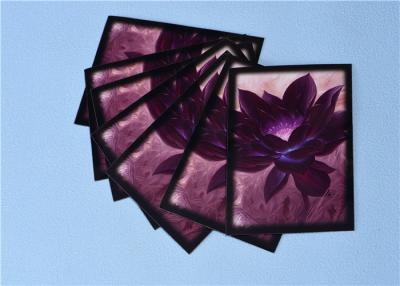 China 6.6 x 9,1 Cm-Douanedruk de Kokers van de Handelkaart met Zwart Lotus voor TCG Te koop