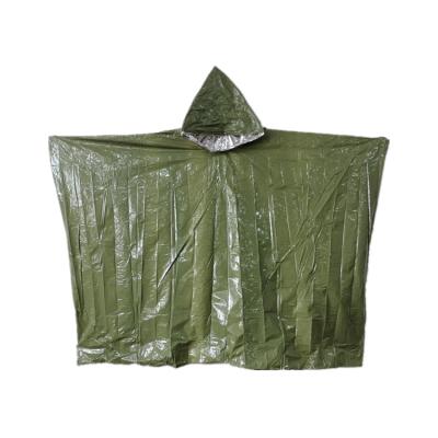 China Wholesale Custom Adult Outdoor Loose Raincoat Bachelorette Rainwear Poncho Polyester Film for sale