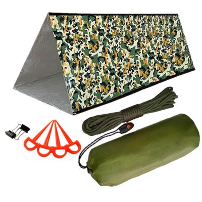 China Camping Camping Traveling Waterproof China Canvas Camouflage Noise Up Tent For Outdoor for sale