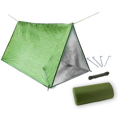 China Diagonal Tie Type Wholesale Camping Emergency Warm Tent Waterproof Windproof Sleeping Bag for sale