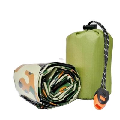 China Bag + Sleeping Comforter + Cushion 3 Season Emergency Camping Envelope Ultralight Portable Sleeping Bag for sale