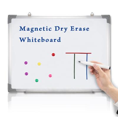 China Hot Sale School Home Office School Teaching.office BW-V1 Aluminum Durable Magnetic Dry Erase Wall Mounted Hanging White Board With Pen Tray for sale