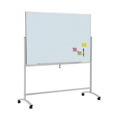 China Desktop KBW Premium Tempered Glass Magnetic Whiteboard Stand for Office for sale