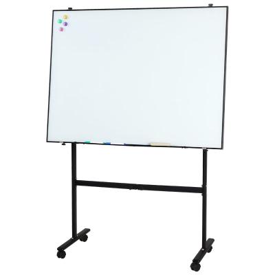 China Steel Sheet Porcelain Enamel Painted Steel Sheet/Teaching Whiteboard Hanging Type Fabric/Cork/Glass Desk Small Magnetic Whiteboard Mobile Writing Board Magnetic Whiteboard With Stand for sale