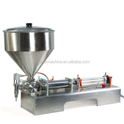 China GARMENT G1WG 5-5000ml Semiauto Single Head Pneumatic Piston Honey Filler Paste Filling Machine for Liquid Bottle for sale