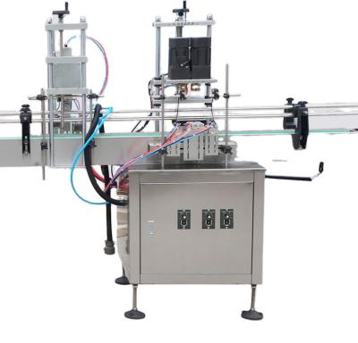 China Automatic Liquid CLOTHING Production Line Small Bottle Filling Capping Machine For Drinking Water for sale