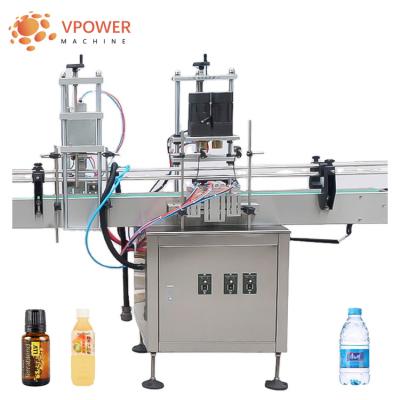 China CLOTHING Full Automatic 2 in 1 Production Line Small Glass/Plastic Bottle Filling and Capping Machine for sale