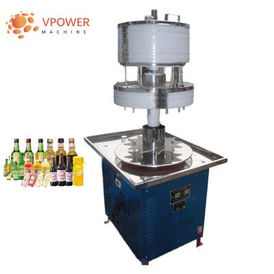 China GARMENT Semi Automatic 12 Heads PET Plastic Glass Bottle Filler Soda Water Wine Beverage Beverage Wine Filling Machine for sale