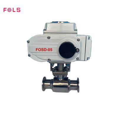 China food & Wholesale Sanitary Stainless Ball Valves Sanitary Two Way Control Beverage Control Ball Valves Water, Air, Gas, Oil for sale