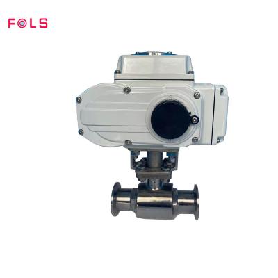 China food & Beverage Electric Sanitary Ball Valve 1/2