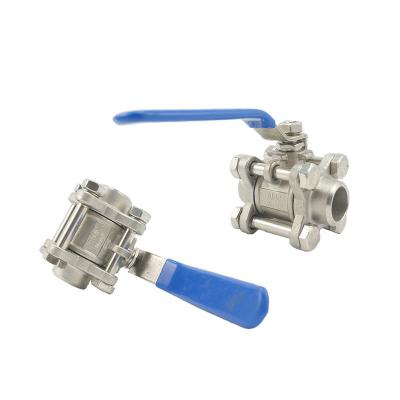 China Three Piece SS304 SS316 Tri Flange Ball Valves Flange Ball Valve 3pc General Wet Ball Valve 1000 For Sale for sale