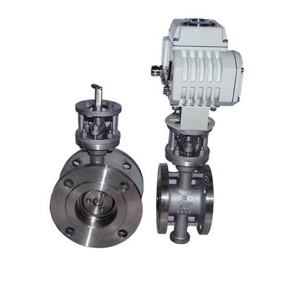 China General All 304/316 Stainless Steel Flange Butterfly Valve Electric Butterfly Valve Manufacturers for sale