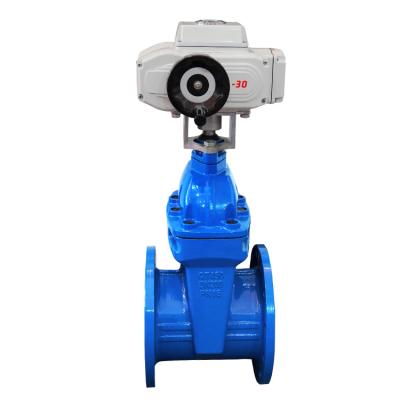 China High Quality Electric Soft Valve Seal Flanged Gate Valve Z945X-16Q Manufacturer for sale