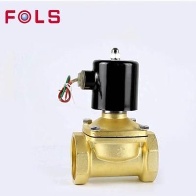 China Wholesale General Brass High Pressure Solenoid Valve Solenoid Air Solenoid Valve 24v 220v for sale