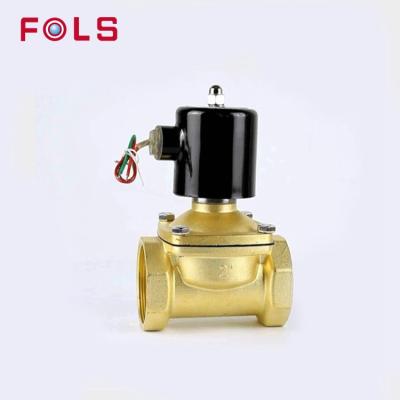 China Direct General Hot Selling Solenoid Valve Air Solenoid Valve 220v AC 2W Water Brass Solenoid Valve for sale