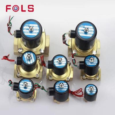 China Wholesale General Wholesale Solenoid Valve 12v Gas Solenoid Valve / 24v DC Normally Closed Brass Solenoid Valve for sale