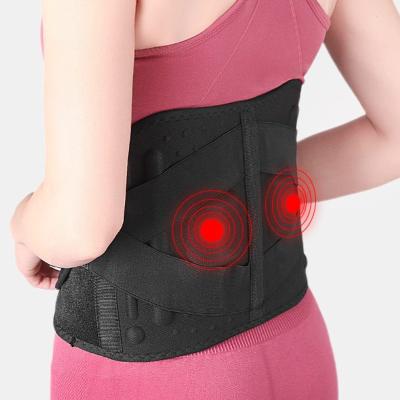 China Hot Smart Personal Use Electric Heated Waist Belt For Woman Man Slimming Sweat Belt Custom Waistband For Lower Back Pain Release for sale