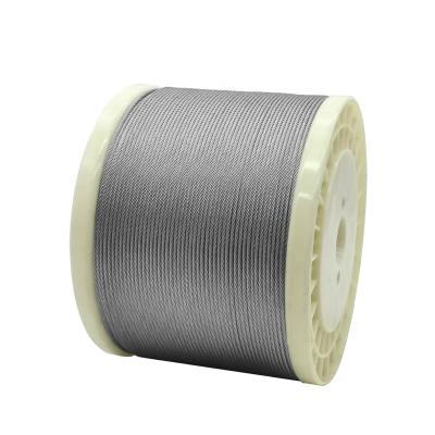 China 304 Stainless Steel Rope 304 Wire Rope Structure 7 * 19 14.0mm Diameter for sale