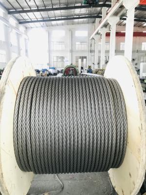 China Meshing Metal Stainless Steel Wire Rope / Non Magnetic Wire Rope / Iron Wire 1*7 36mm for sale