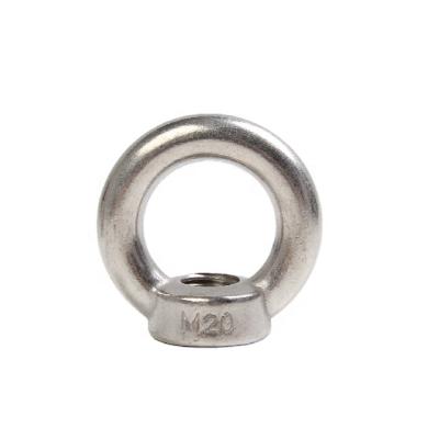 China Various Elevator Equipment 304 Stainless Steel Eye Nut With Different Size for sale