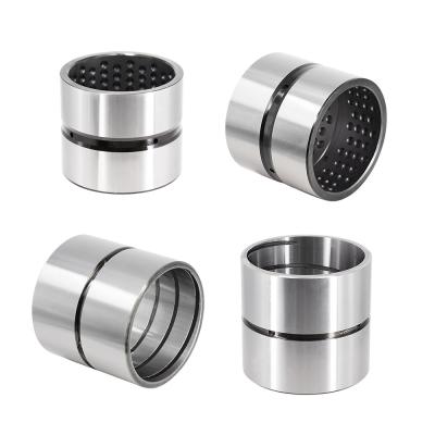 Китай OEM Custom Cross Oil Groove Bushing Sintered Steel Bushings Стандарт DIN1494 продается