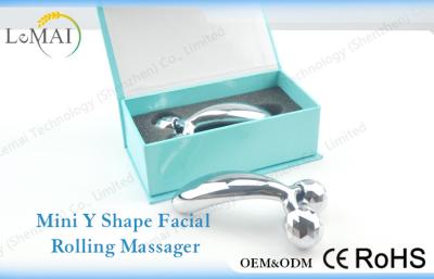 China Silver Female Beauty Care Massager ABS And Zinc Alloy For Christmas Gift for sale