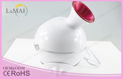 China Mini White Handheld Face Steamer , Household Sweat Steaming Machine for sale