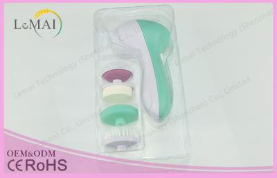 China Multi-Functional Electric Facial Brush , Beauty Wash Brushes For Cleaning Face for sale