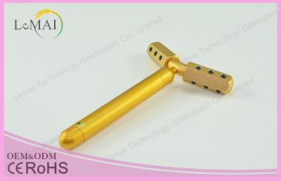 China Lifting Skin Big Y Shape Face Beauty Bar With Germanium Gold Massage Head for sale