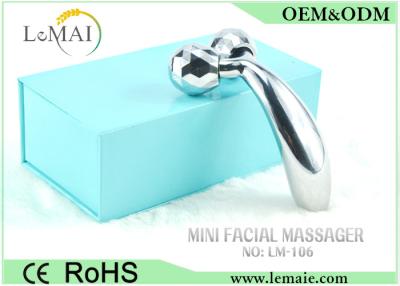 China Massager facial/olho da beleza de prata portátil do rolamento anti - enrugue o Massager à venda