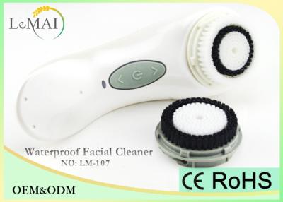 China Waterproof Face Cleanser Machine , Rechargeable Facial Exfoliating Brush for sale