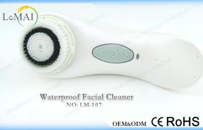 China Waterproof Adjustable Speed Face Exfoliator Brush , Home Facial Scrubber Machine for sale