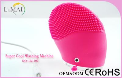 China Sonic Vibrating Face Cleanser Machine For Beauty Care , Facial Washing Brush for sale